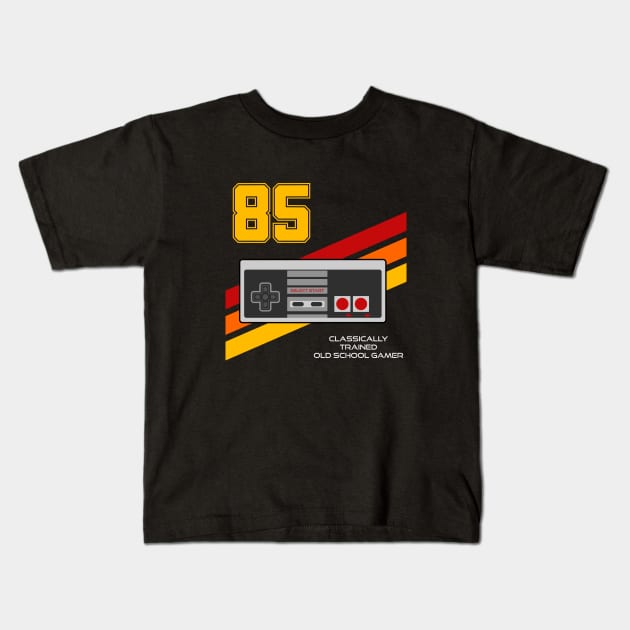 Joystick and retro game Kids T-Shirt by My Happy-Design
